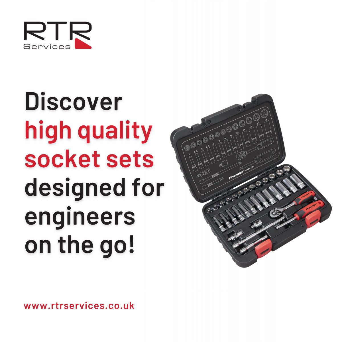 RTRServices_'s tweet image. Socket To ’Em!

Sealey’s high quality socket sets are available from RTR Services in both 3/8" &amp;amp; 1/4" square drive sizes, complete with tough carry cases to keep everything safely in one place.

#SealeyTools #WorkshopTools #EngineeringTools #RTRServices