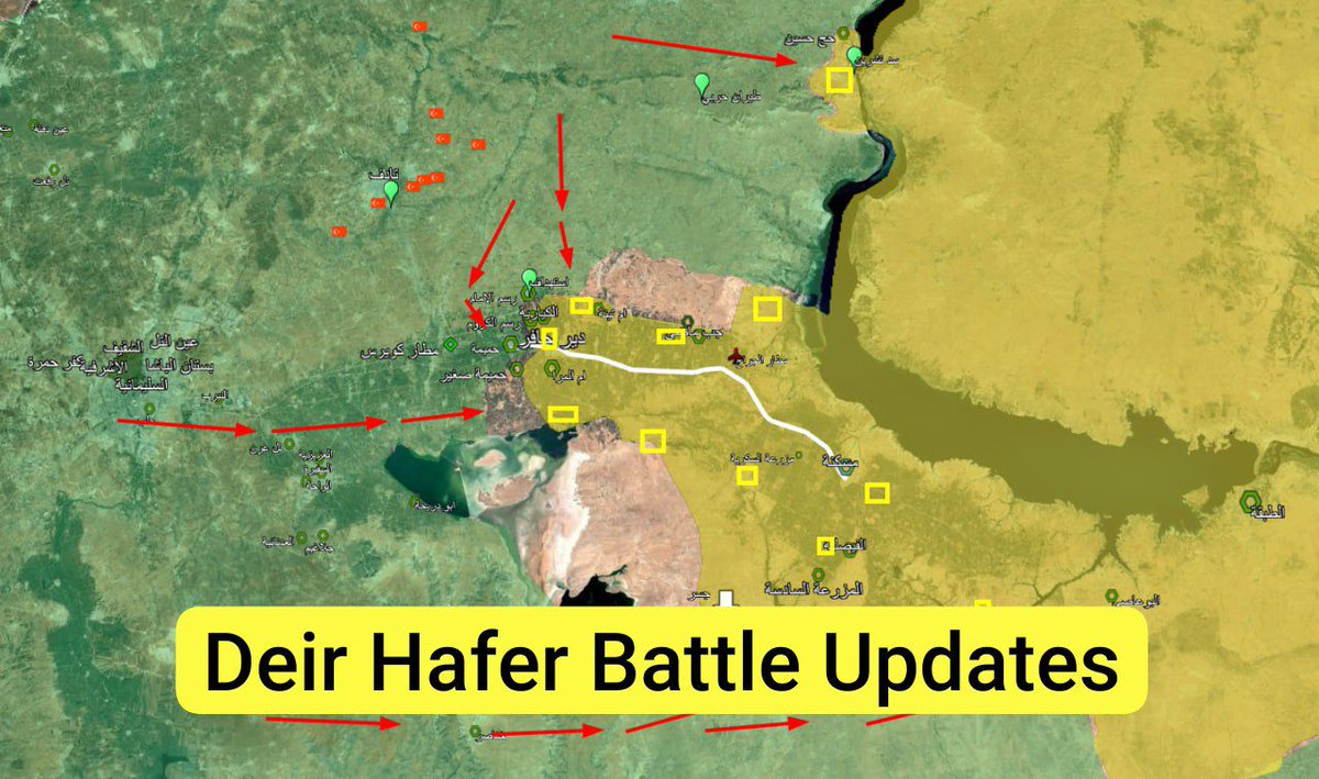 royy_tweets's tweet image. Latest developments in the battle of Deir Hafer in the #Aleppo countryside of #Syria - subtitled

Deir Hafer is on the brink of explosion… Will the confrontation be military or a settlement?

video link:youtu.be/s71bSKfcpvA?si…