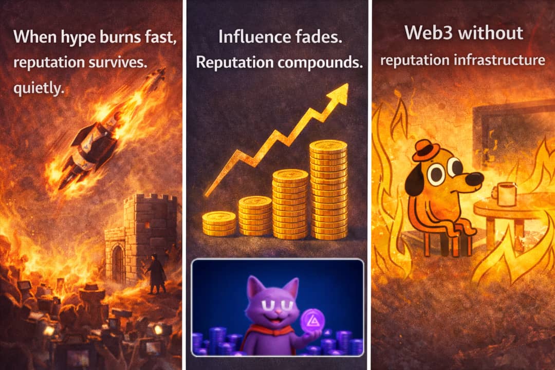 To_bengo's tweet photo. Hype is loud. 

Reputation is silent.

One burns fast. 

The other compounds.

Built with @foruai 👀 https://t.co/Rsuwuwv8cq