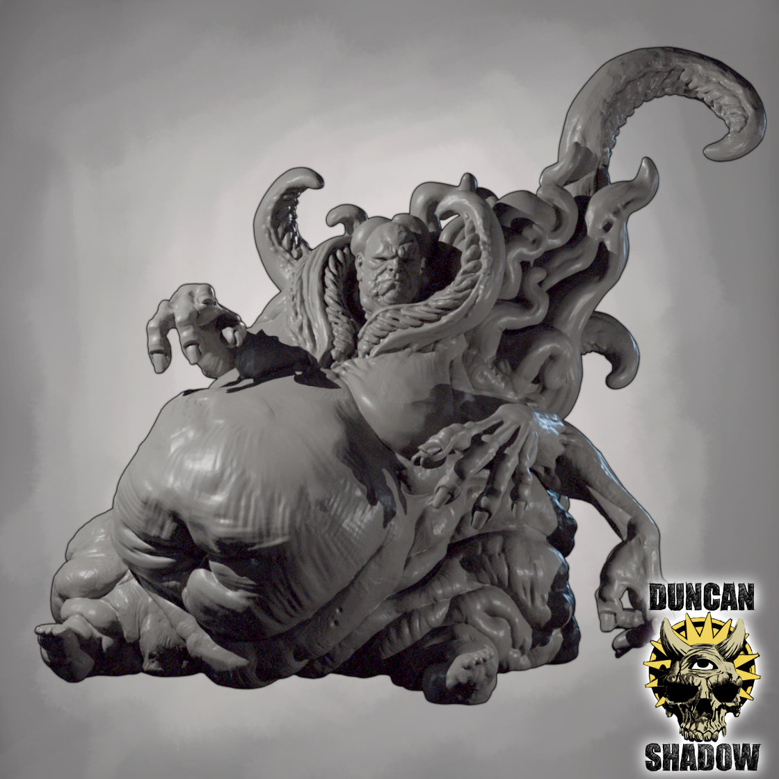 DuncanShadow's tweet image. Lictor 
I was looking through my Kult rpg books when I created this
Would also work as a demon prince 

Comes with pre supported options 

#kultrpg #ttrpg