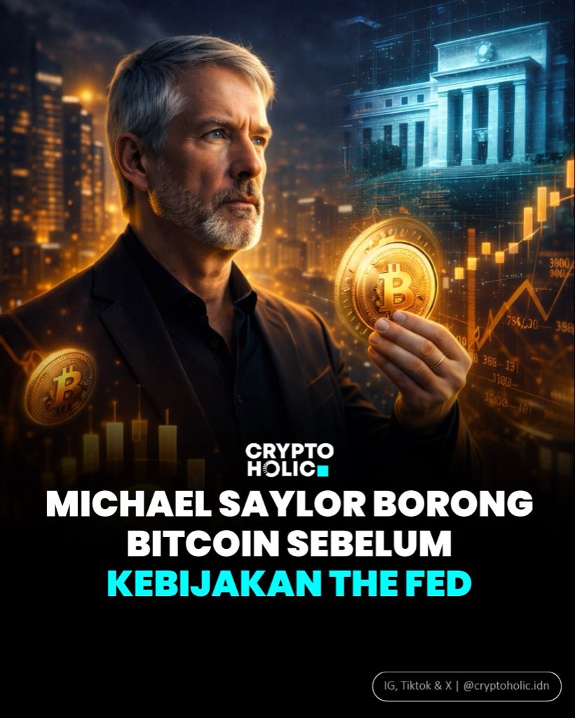 Michael Saylor kembali menambah kepemilikan Bitcoin dengan total 13.627 BTC  senilai ±US$1,25 miliar. Saat banyak yang masih debat soal timing, Saylor  konsisten dengan satu narasi yaitu Bitcoin sebagai store of value jangka