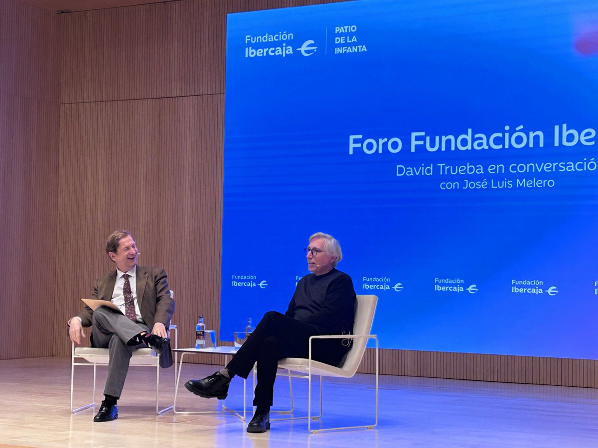 🎬 David Trueba en Zaragoza: “Le he tenido más miedo al éxito que al fracaso”

El cineasta repasó su trayectoria en una charla con el escritor José Luis Melero marcada por el humor y la reflexión✨📖

Más aquí 👉🏻 redesenlanube.com/noticias/2026/…

#Cultura #CineEspañol #Zaragoza