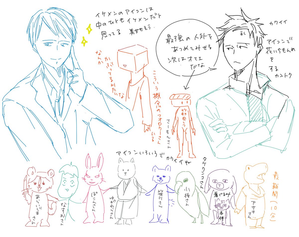 20250116
らくがき

たつみがなんか変だなと思ったら、いつの間にか色が変わっていた
気づかなかったことに驚いたのでツイート
見せるつもりはなく描いてたので不快に思ったらコメントください
即消します

おやすみなさい🙂