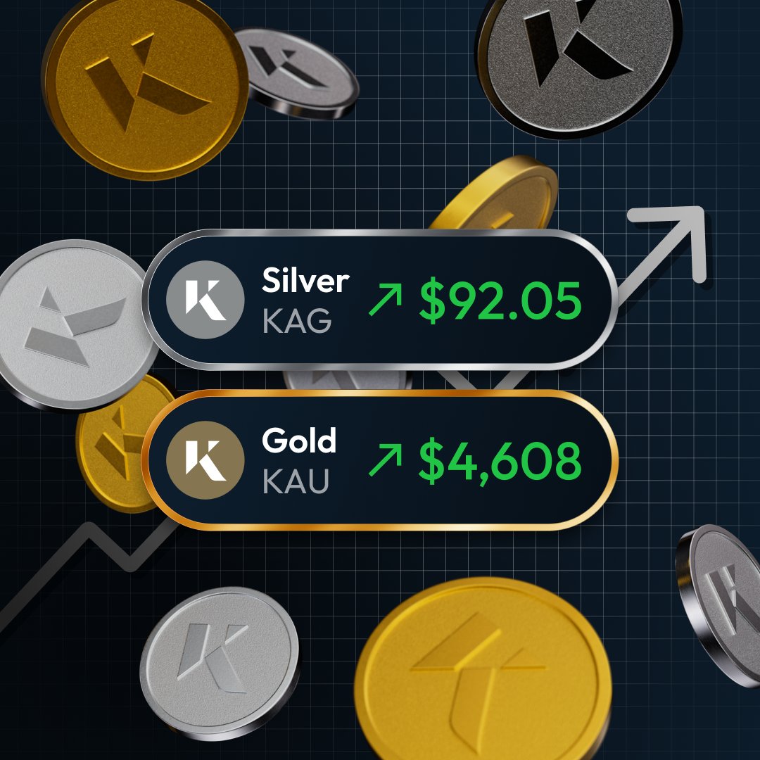 🚨 Gold & Silver at All-Time Highs — Own, Earn & Trade with Kinesis 🚀✨  With Kinesis Gold (KAU) & Silver (KAG), you can: 🔒 Own 1:1 physical gold &  silver in