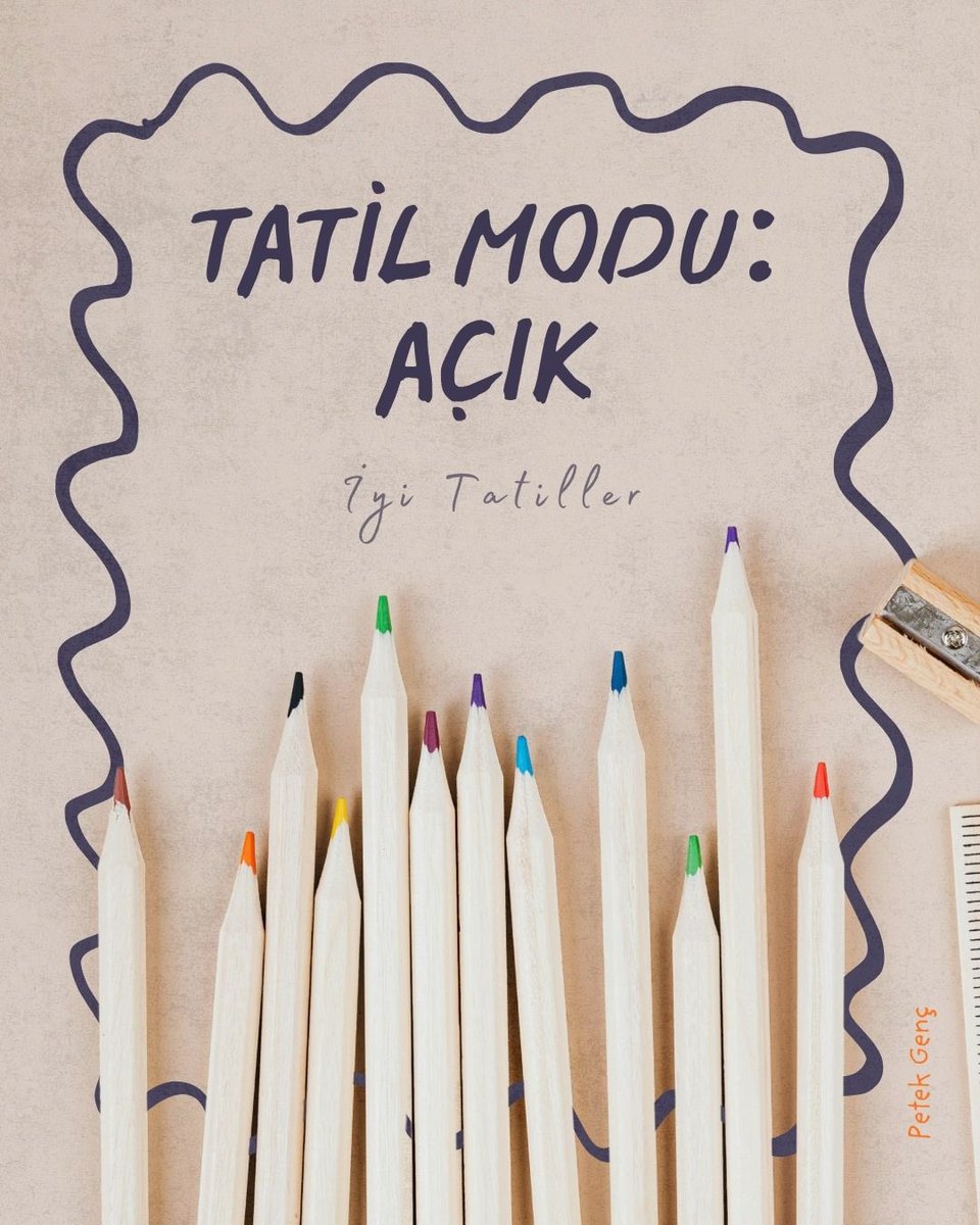 Tatil modu: Açık 🔘
Bugün notlarda “İyi Tatiller” yazıyor! 💐🗒️

Karnelerini alan ve 2026 eğitim öğretim yılı ilk dönemini başarıyla tamamlayan tüm öğrencilerimizi tebrik ediyor; hepsine iyi tatiller diliyoruz. 🧡