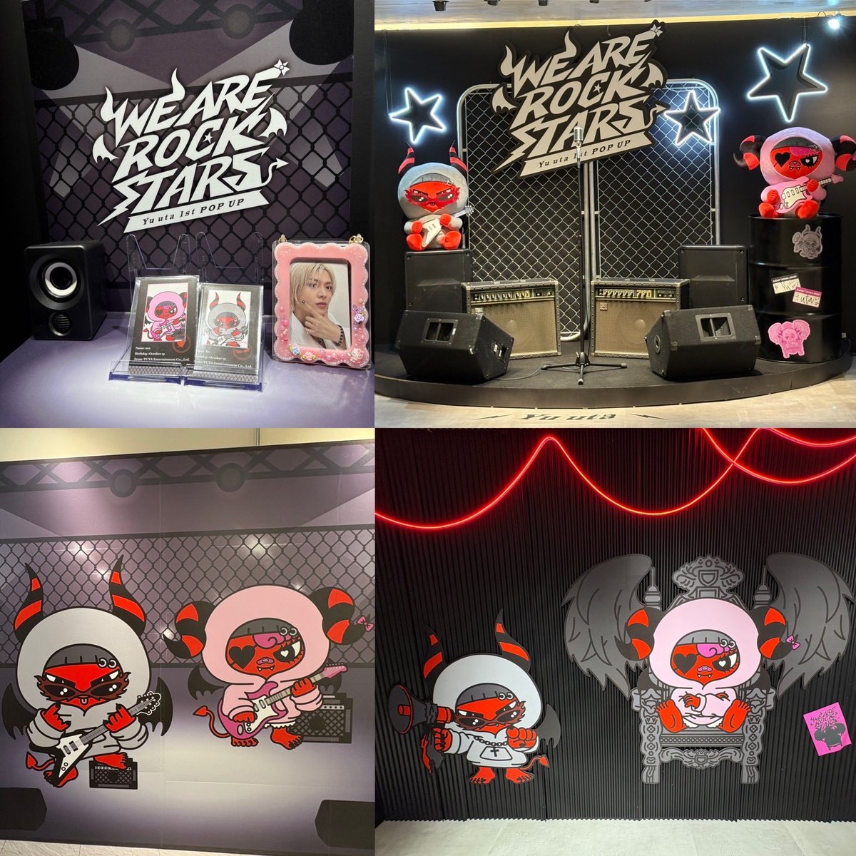 悠太くんのオリジナルキャラクターであるYu・utaのポップアップ初日に