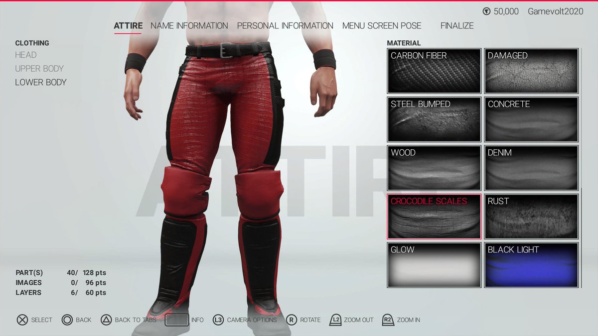 GameVolt1's tweet image. For #WWE2K26 can we please add the missing materials from 2K19 back along with some new ones.