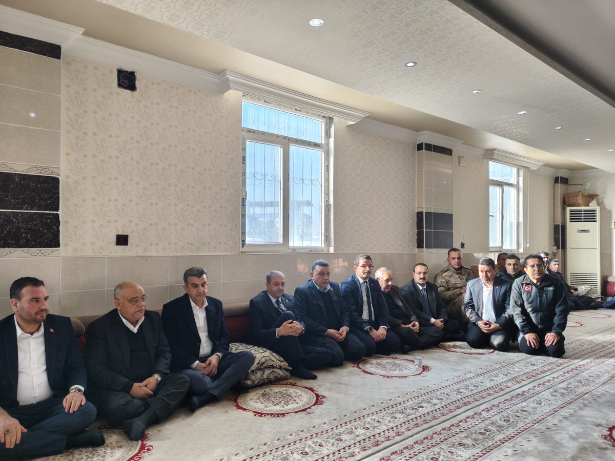 Harran’da tahliye kanalına düşüp kaybolan, yapılan arama çalışmalarında naaşına ulaşılan merhum Halil Gündüz’ün cenaze törenine katıldık.