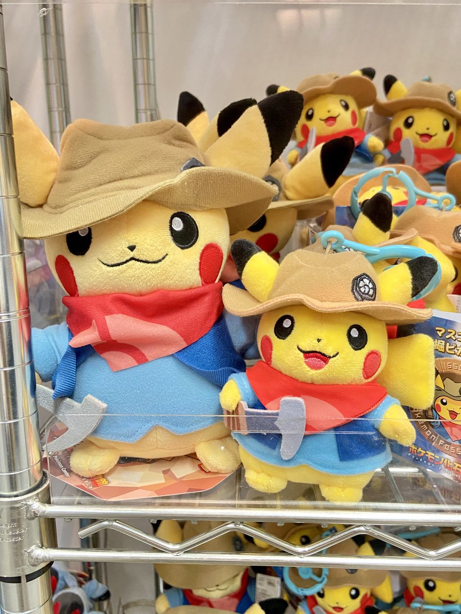 少し前、ポケモン化石博物館へ行ってきました⛏✨ ◓⃙⁣発掘ピカチュウ