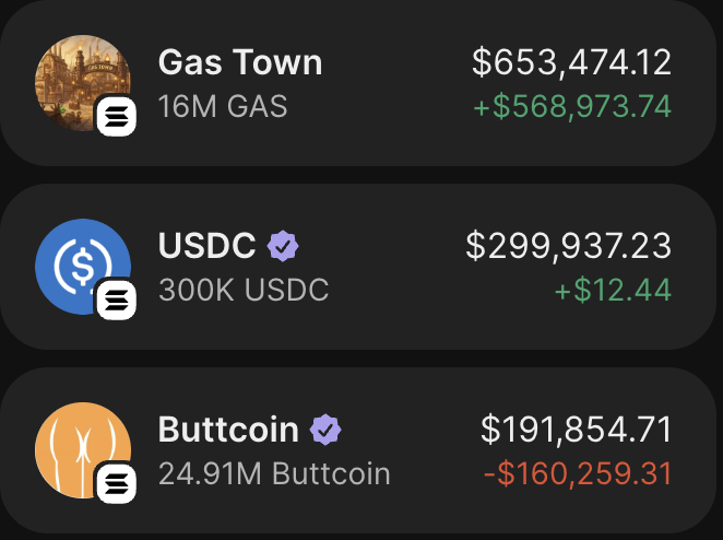 $10,000 -> $650,000 in 7 days $GAS

A person who retweets, follows me will receive 50 $SOL