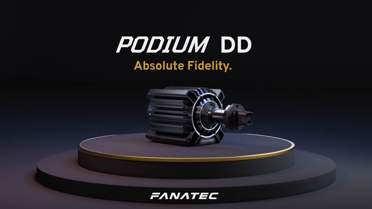 🎁 WIN A BRAND-NEW PODIUM DD!

One lucky winner will take home our newly released Podium DD, compatible with PC and Xbox.
 
To enter:
➕ Follow <a href="/fanatec/">FANATEC</a>
❤️+🔁 this post
🗨️ Comment your favorite feature with #PodiumDD
📝 Fill out the form below

Giveaway ends Jan. 18, good luck!