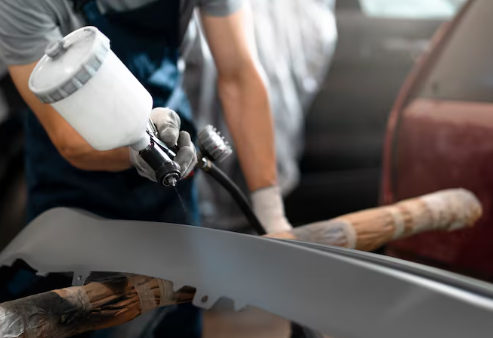 AutoBodyShopMO's tweet image. Factory paint fades in Illinois sunlight over ten years. 🎨 

Matching your hood color requires spectrophotometer readings and custom mixing. We measure actual faded paint and mix until repair disappears. 

Technology, not eyeballing.
#CollinsvilleAutoBody #ColorMatching