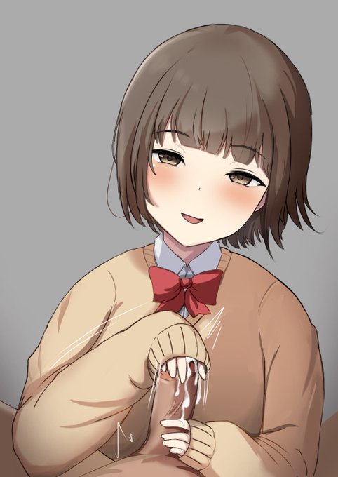 萌え袖手コキのやつ!!