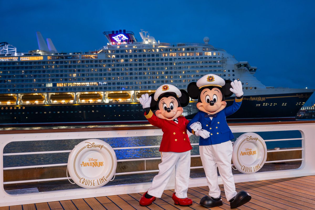 🚢✨ディズニー・クルーズライン新造船「ディズニー・アドベンチャー」が2026年1月15日、ポート・カナベラルに到着。パナマ運河、ロサンゼルス、東京を経てシンガポールへ向かう予定。
disneyworldfan.jp/2026/01/news-d…