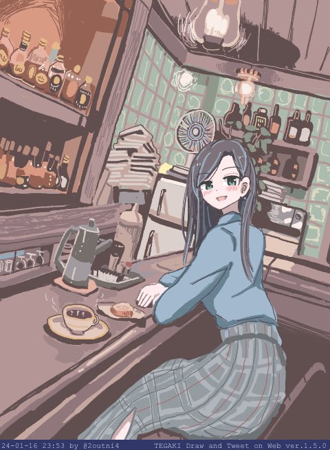 「金曜終電姉 お誕生日なんですか #太秦麗生誕祭」|24のイラスト