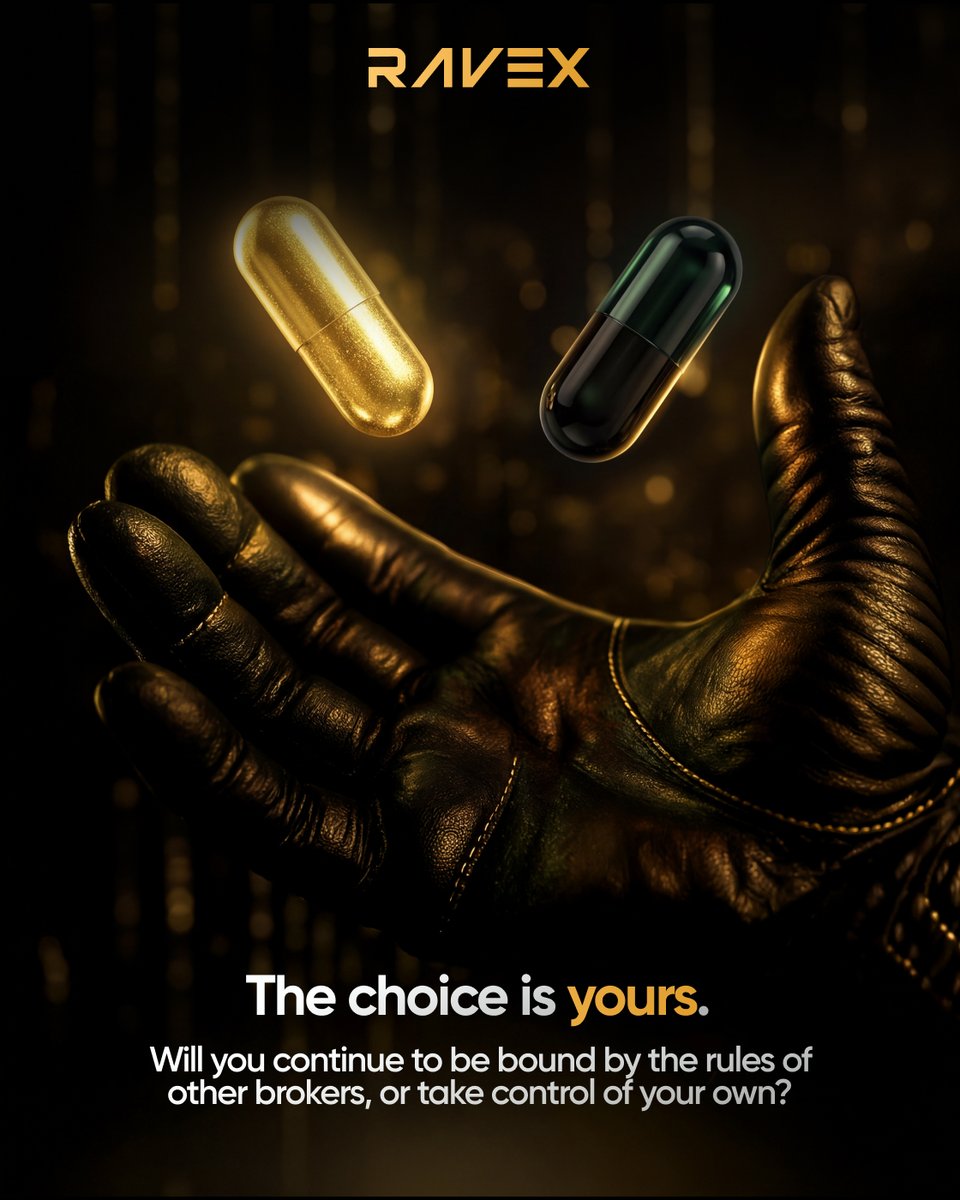 🔥You don't have to follow the rules. You have to choose the right platform.

With Ravex Global, it's your decisions, your discipline, your trading path.

🔒 Licensed under MISA Regulation

👉 portal.ravexglobal.com/register