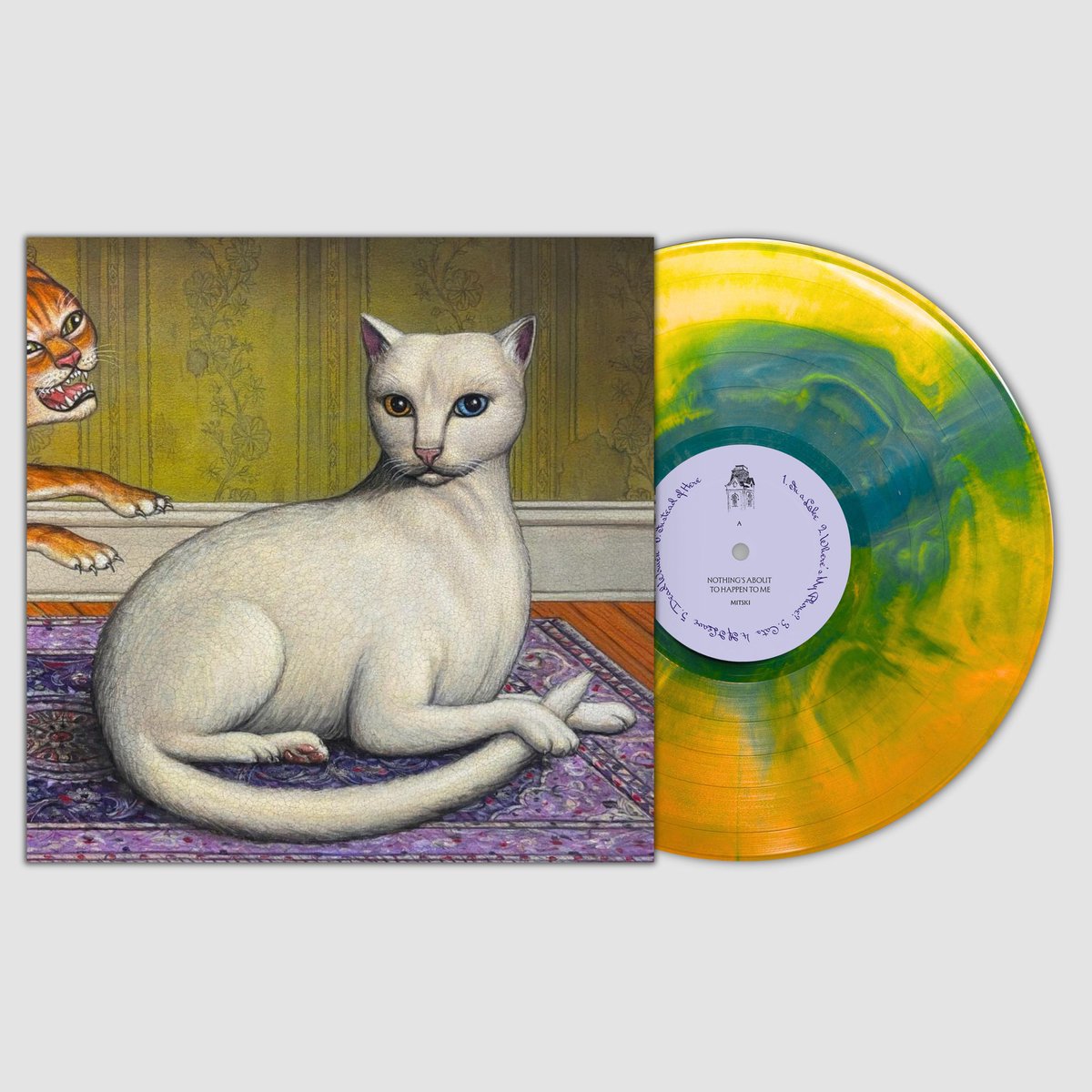 VV x Mitski

VV Exclusive: “Nothing's About to Happen to Me” by Mitski, pressed on “Gold Cat’s Eye” Blue and Gold LP and Limited to 4,000 Hand Numbered Copies. Once sold out, this variant will not be repressed.

vertigovinyl.com/vve/p/mitski