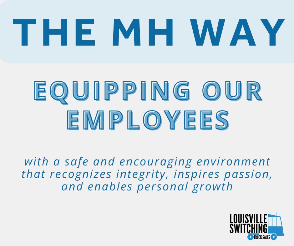 The vision behind MH Equipment is to be regarded as an employer of choice, a trustworthy partner, and ethical market leader in the communities they serve by providing innovative solutions and unparalleled value to our customers. Learn more at louisvilleswitching.com/about