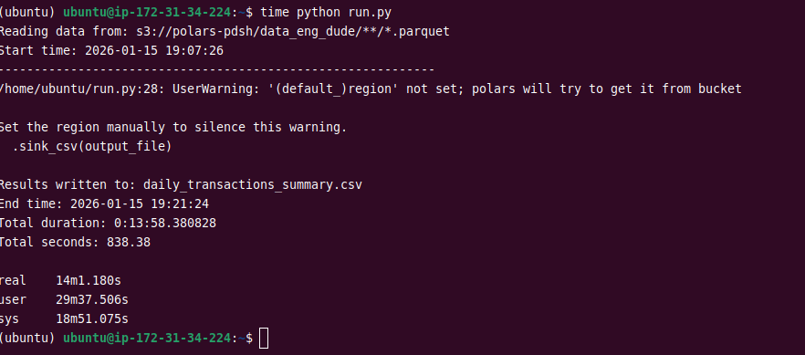 So there was quite a sensational rant post titling "DuckDB beats Polars for 1TB of data" and the video "Polars Got Destroyed by DuckDB in this 1TB Test" that was shared a lot.

There was no code shared for Polars and upon request, we were ignored.  These posts were conveniently