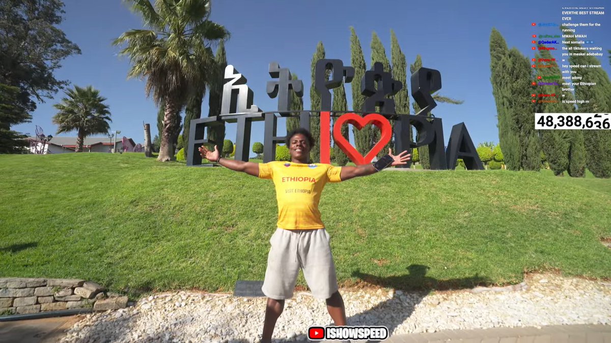 randomshit2838's tweet image. one of the best stream in Africa was in Ethiopia 
#IShowSpeed
#Speed
#SpeedLive
#SpeedStream
#IShowSpeedLive
#IShowSpeedClips
#IShowSpeedFunny
#IShowSpeedRage
#SpeedRage
#SpeedMoments