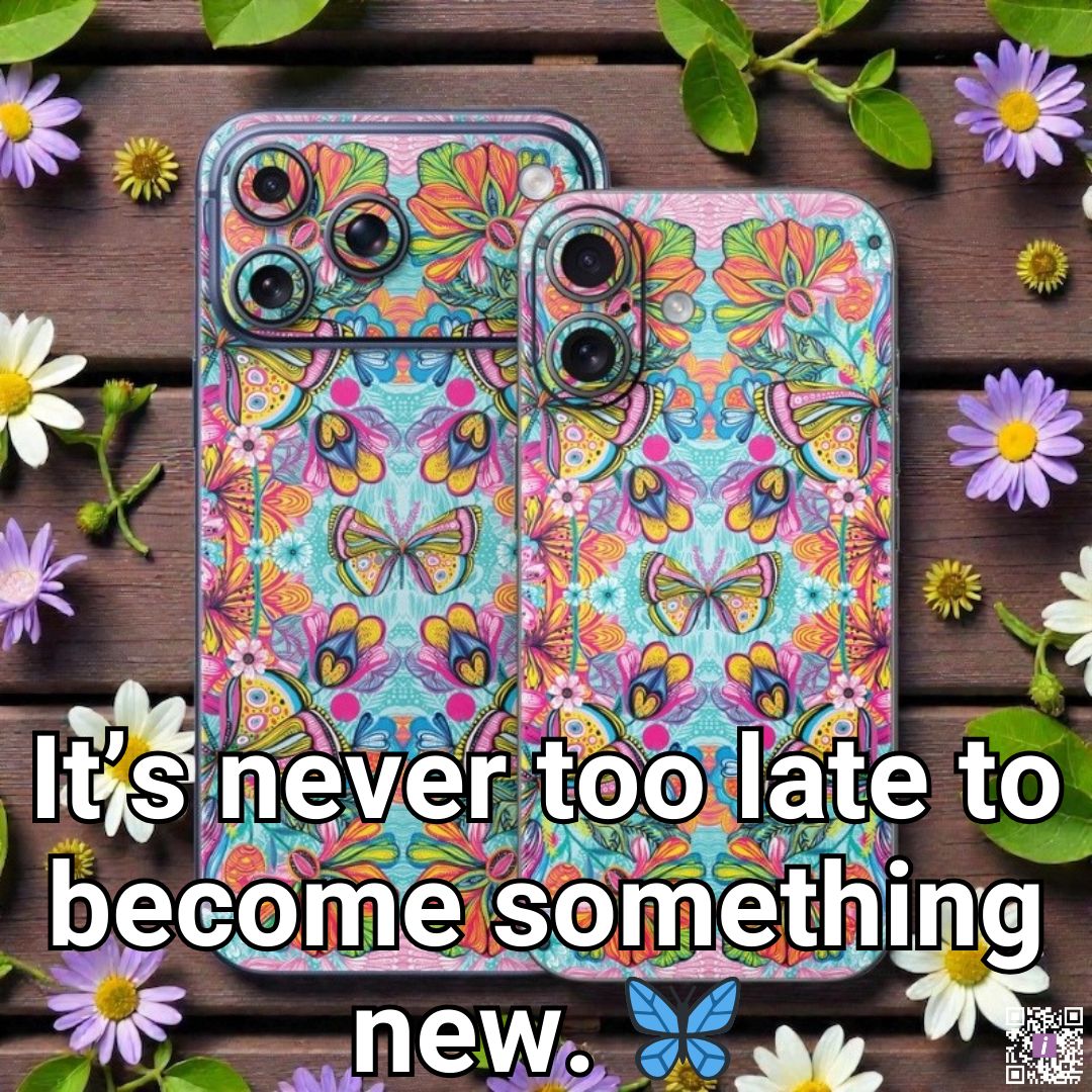 iStylescom's tweet image. Butterflies remind us that change is possible, no matter when it starts. 🦋

#ButterflyEffect #ChangeIsPossible #EmbraceChange #NewBeginnings #NeverTooLate #Transformation #Inspiration

Featuring Free Butterfly iPhone 17 Series Skin
👉 istyles.com/x/iphone17-bec…