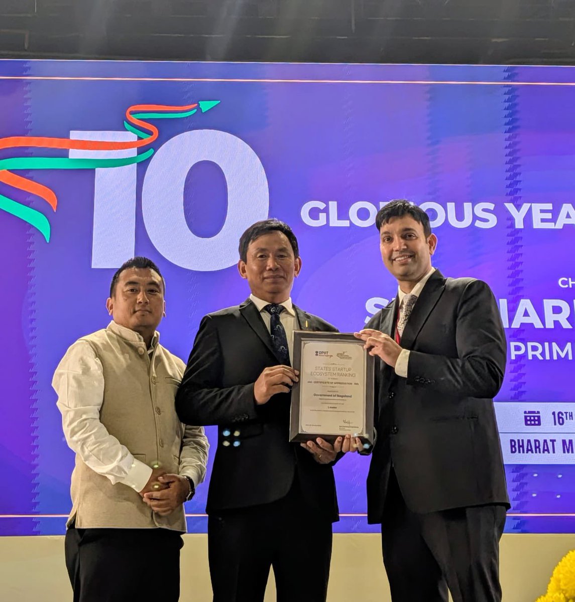 JakhaluHekani's tweet image. March 2025 -made a commitment that we will improve Nagaland’s Start-up ranking which was stuck at ‘Aspire’ for long . 

Today we are awarded ‘Leader’. My heart swell with pride of my team &amp;amp; our start-ups who have positioned our state to this level. 
Kudos ⭐️ 

@startupnagaland