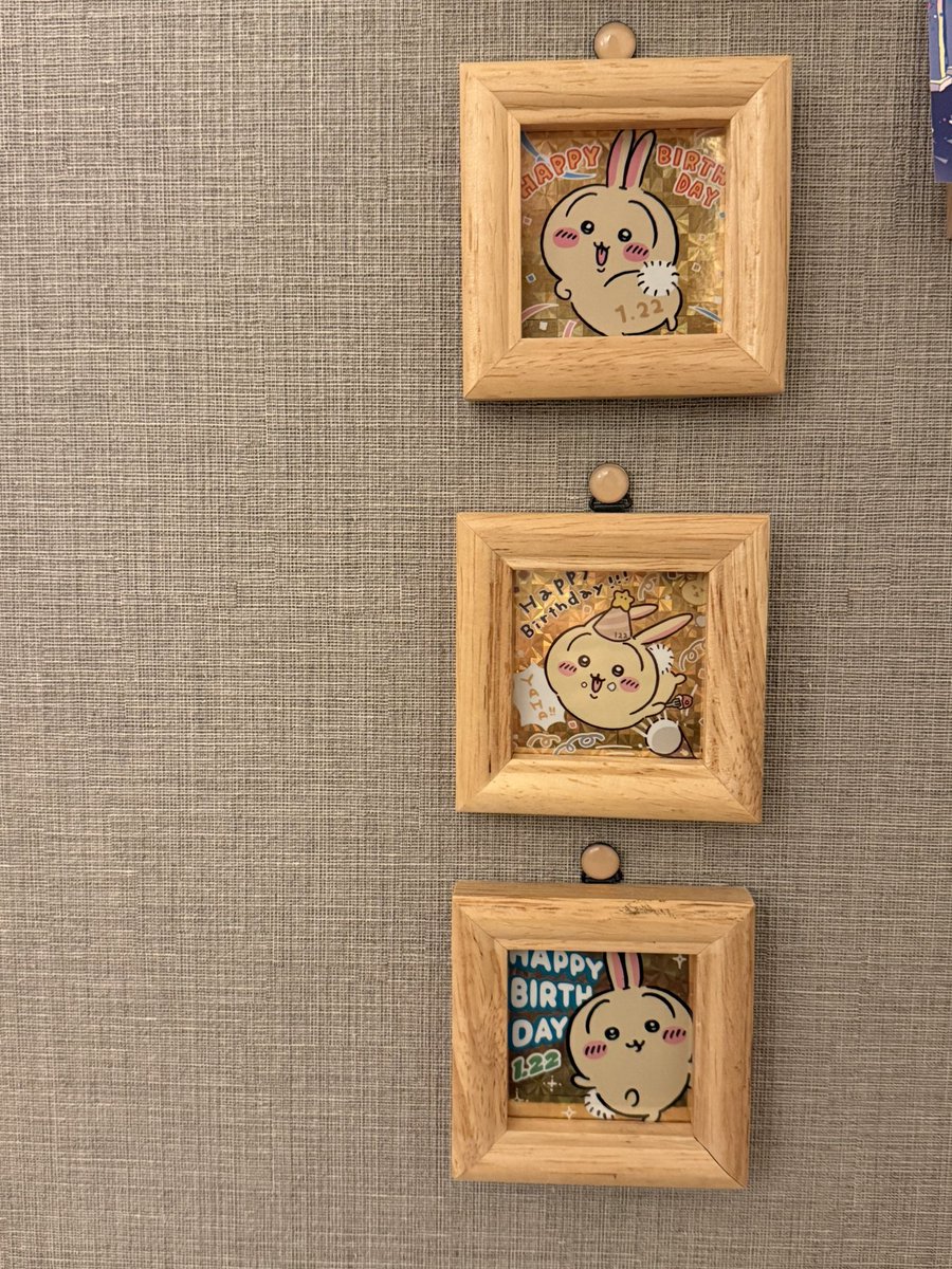 japan_osakafood's tweet image. うさぎコレクション🐰
ハッピーバースデー🎁1.22