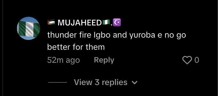 the tears from these Northern Muslims on my video is cracking me up.

Southern Nigerians wake the fuck up!!!