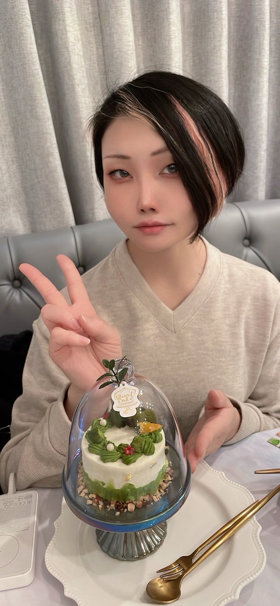 ショートケーキカンパニーきた！！ シンジさんがお誕生日祝って