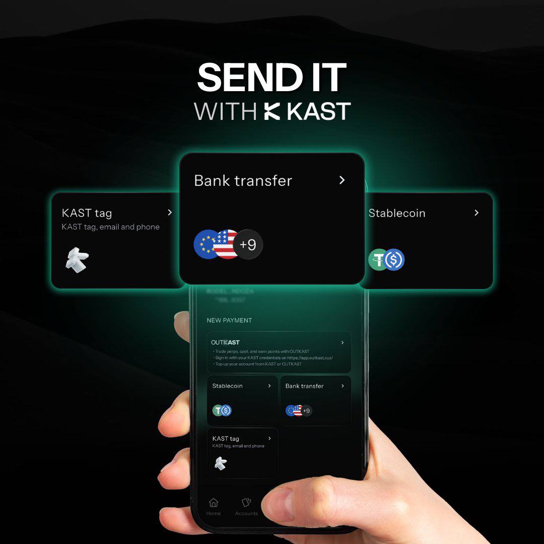 🤝 Grow Together with <a href="/KASTxyz/">KAST</a> 

KAST is a financial platform that combines digital assets with traditional payment functions. 
You can deposit various assets into your KAST account and they will be credited in USD. These funds can then be used directly in everyday life.

You can