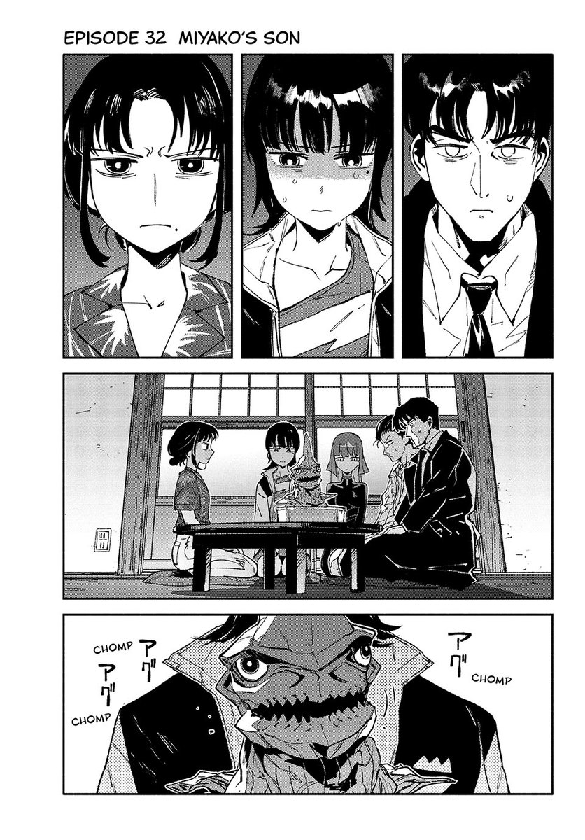 GAEA-TIMA the Gigantis, Chapter 32 MIYAKO'S SON is now available