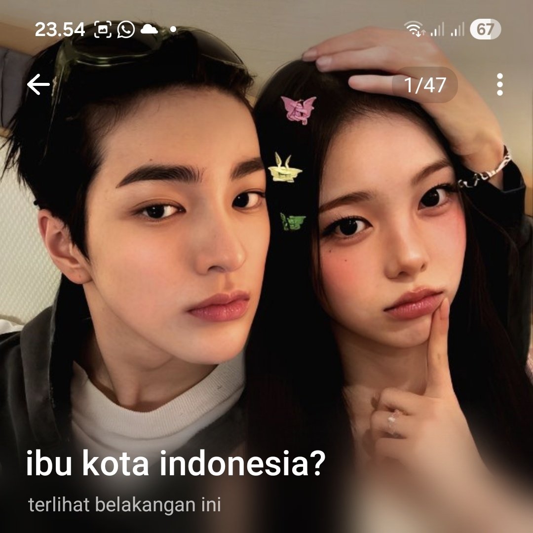evvernight's tweet image. emang kalau sama pacarku tuh rinem aja kapelan gini 😊
