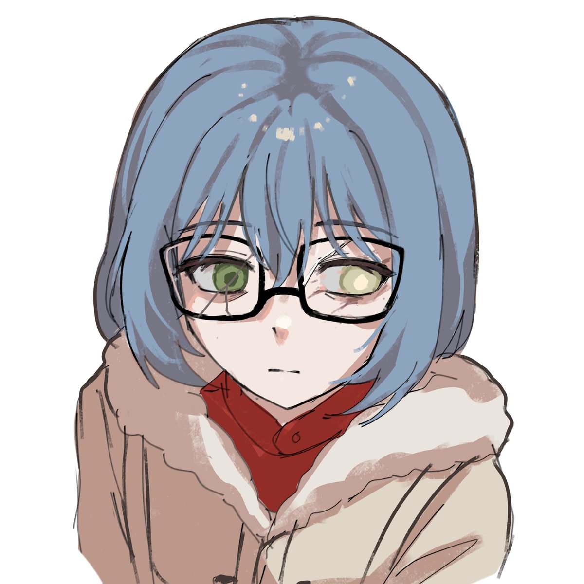 luvechaee's tweet image. my headcanon of post apocalypse rokka was like this ok #bandoriart