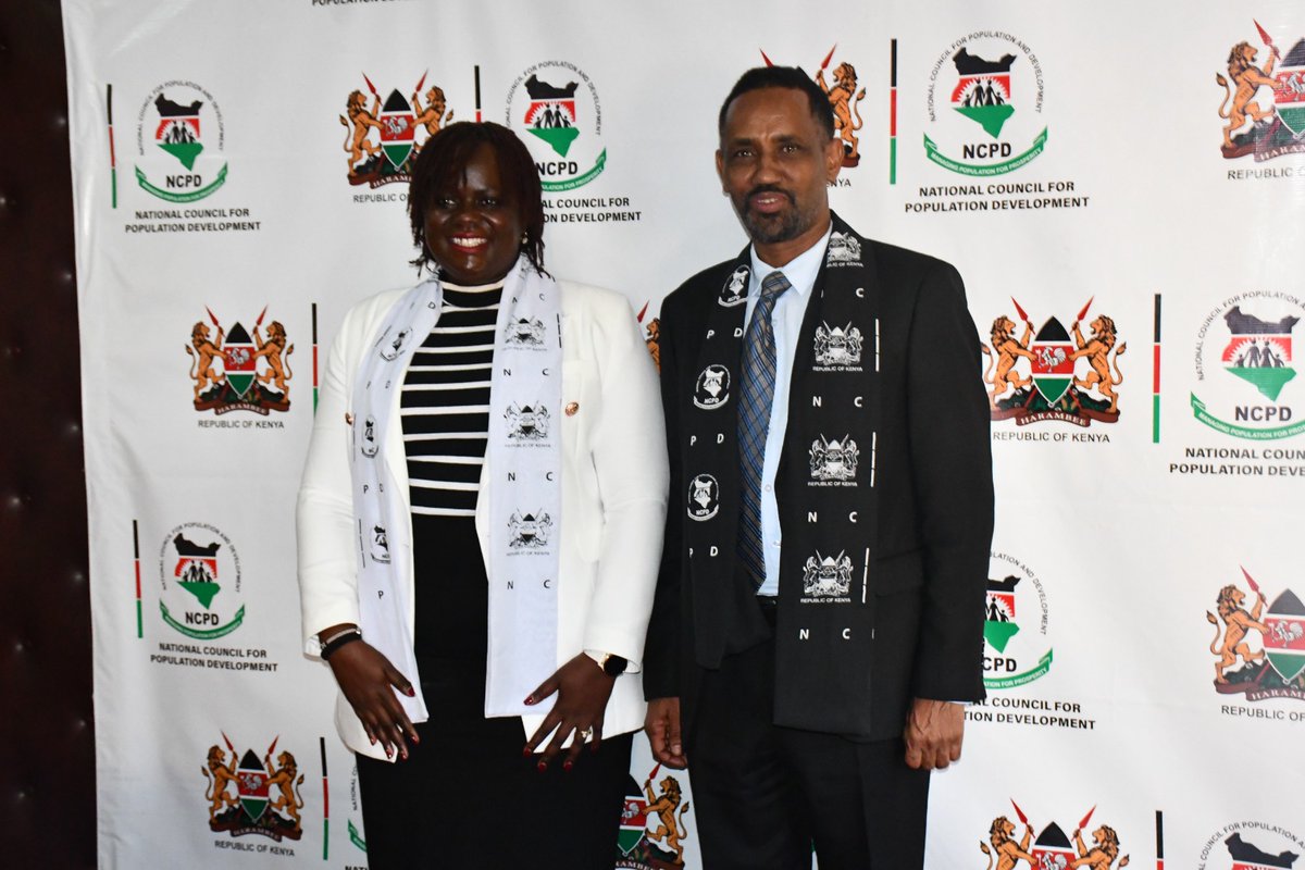 NCPD_Kenya's tweet image. As the partnership continues to grow, the @NCPD_Kenya Director General Dr. Mohamed Sheikh, today hosted the leadership of Reproductive Health Network Kenya led by the Executive Director Nelly Munyasia, at the Council’s headquarters to discuss the Her Health Kenya Project,…