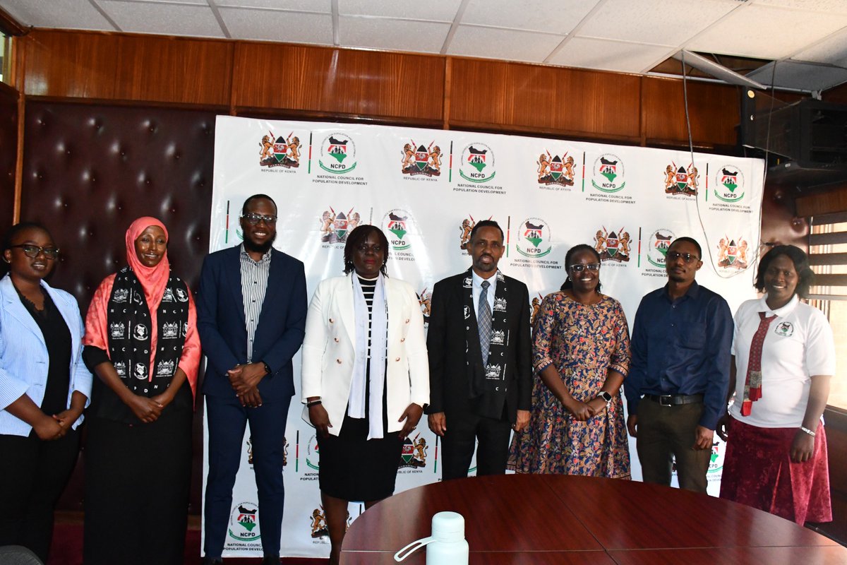 NCPD_Kenya's tweet image. As the partnership continues to grow, the @NCPD_Kenya Director General Dr. Mohamed Sheikh, today hosted the leadership of Reproductive Health Network Kenya led by the Executive Director Nelly Munyasia, at the Council’s headquarters to discuss the Her Health Kenya Project,…