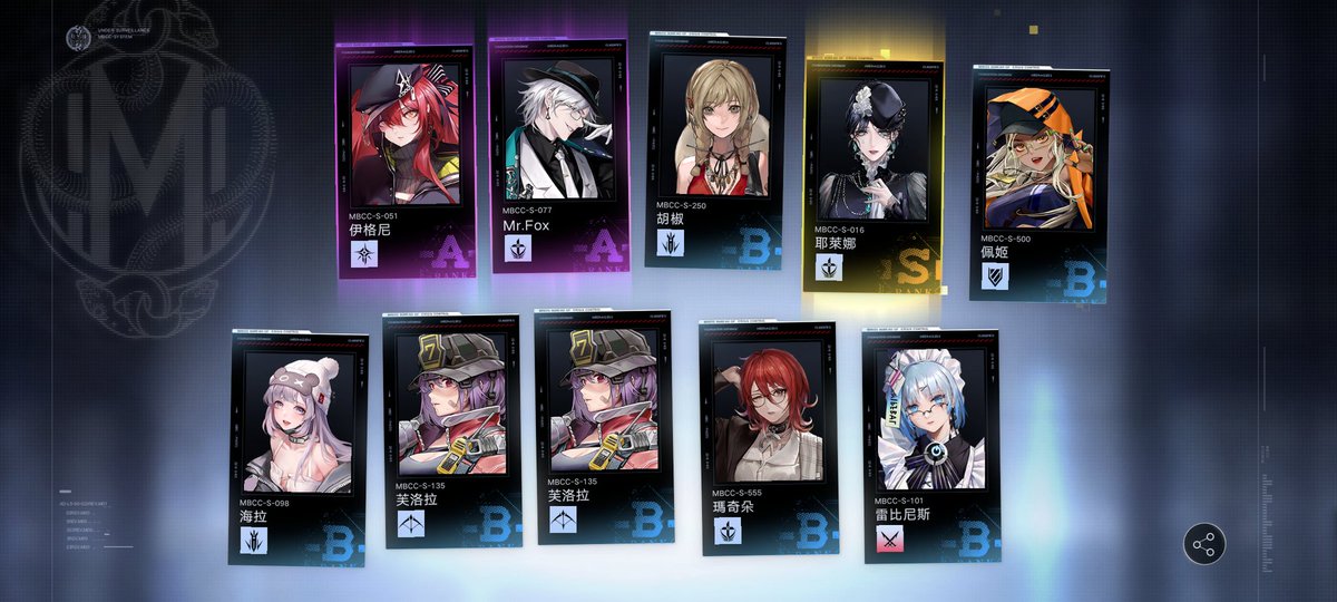 ManMan0138's tweet image. 昨天的抽卡結果...全副身家下去（大概80抽），1枷伊蕾婭，中間歪了耶萊娜，又一位滿枷角色
後面運氣不太好，等有感覺再抽吧
去試秘金召喚隊，共鳴比疊盾好玩多了😂
#無期迷途 #无期迷途 #PathtoNowhere