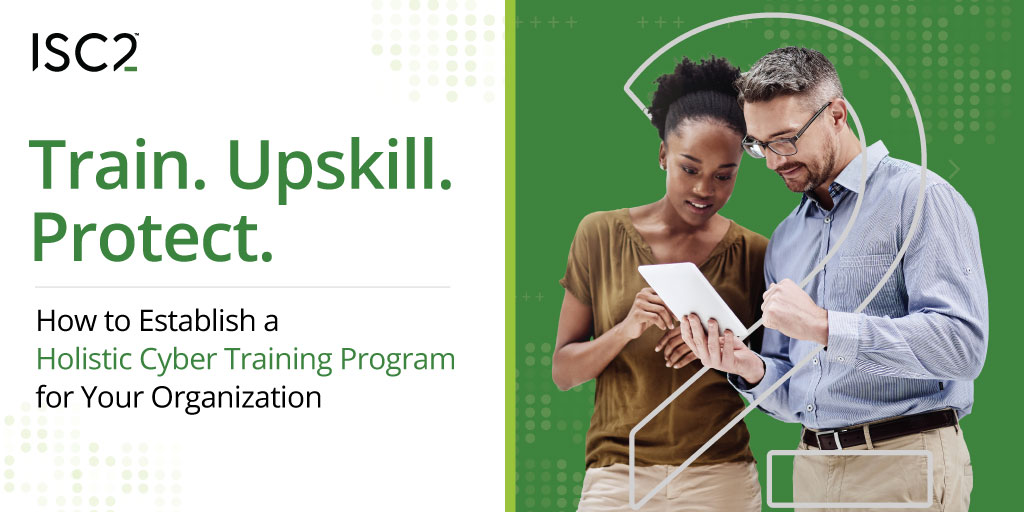 ISC2's tweet photo. Develop a #cybersecurity training program that gets results. Our guide outlines the fundamentals to close the skills gaps on your team.
Get your free copy: https://t.co/Eg5wxoZ0tL
#CybersecurityCertification https://t.co/tKqH3SheKE
