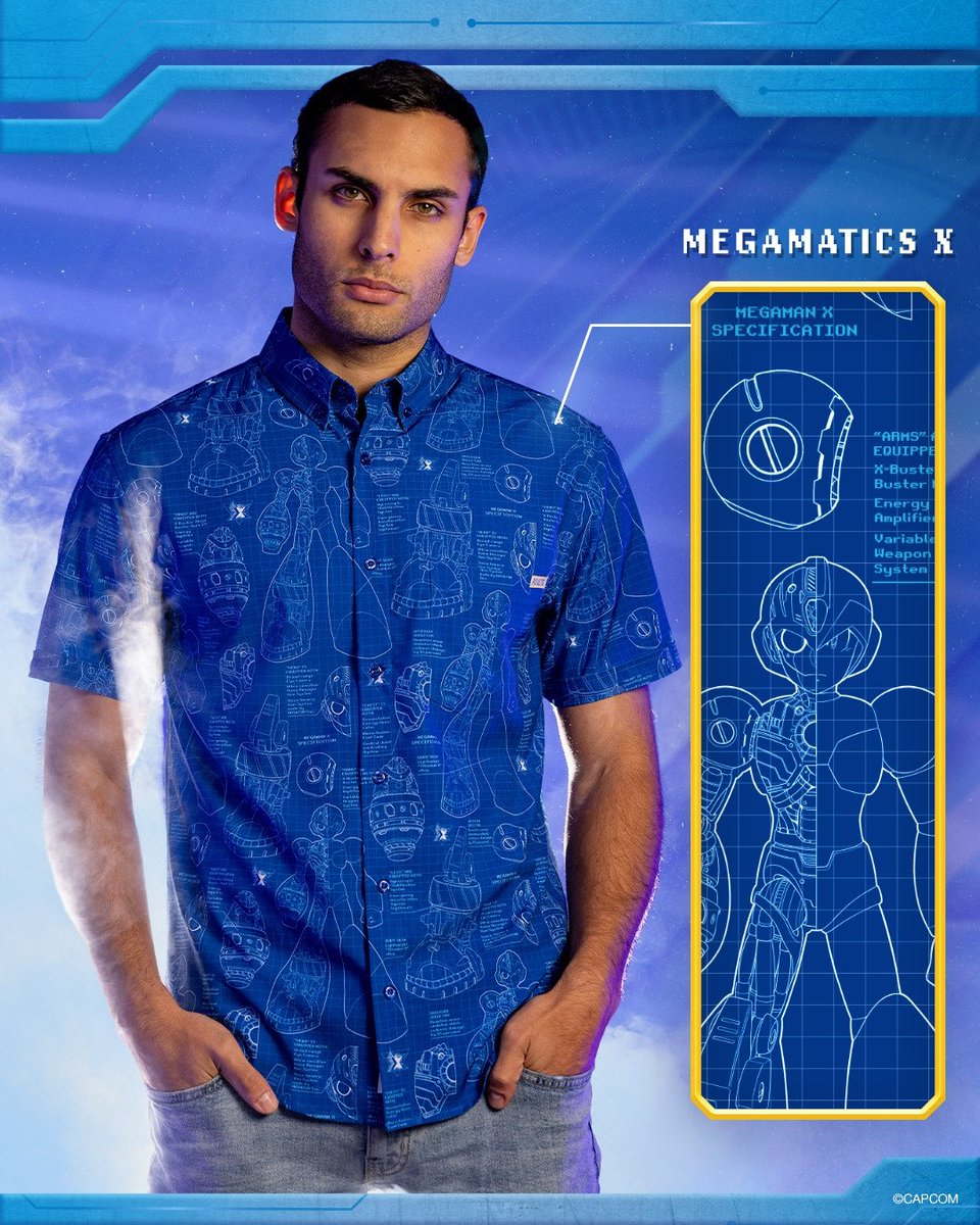 Protodude's tweet image. News: Mega Man x RSVLTS Apparel Collaboration Revealed 
rockman-corner.com/2026/01/mega-m…