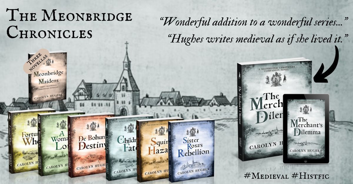 writingcalliope's tweet photo. Hounded out of Meonbridge, accused of bringing plague, Bea struggles back to Winchester. But will she find salvation there?

THE MERCHANT'S DILEMMA, A Meonbridge Chronicles Companion Novel 

#Medieval #HistFic #Romance
#Kindle #KU #Paperback

https://t.co/KYmtKR5GBT https://t.co/d1SB9AVPCc