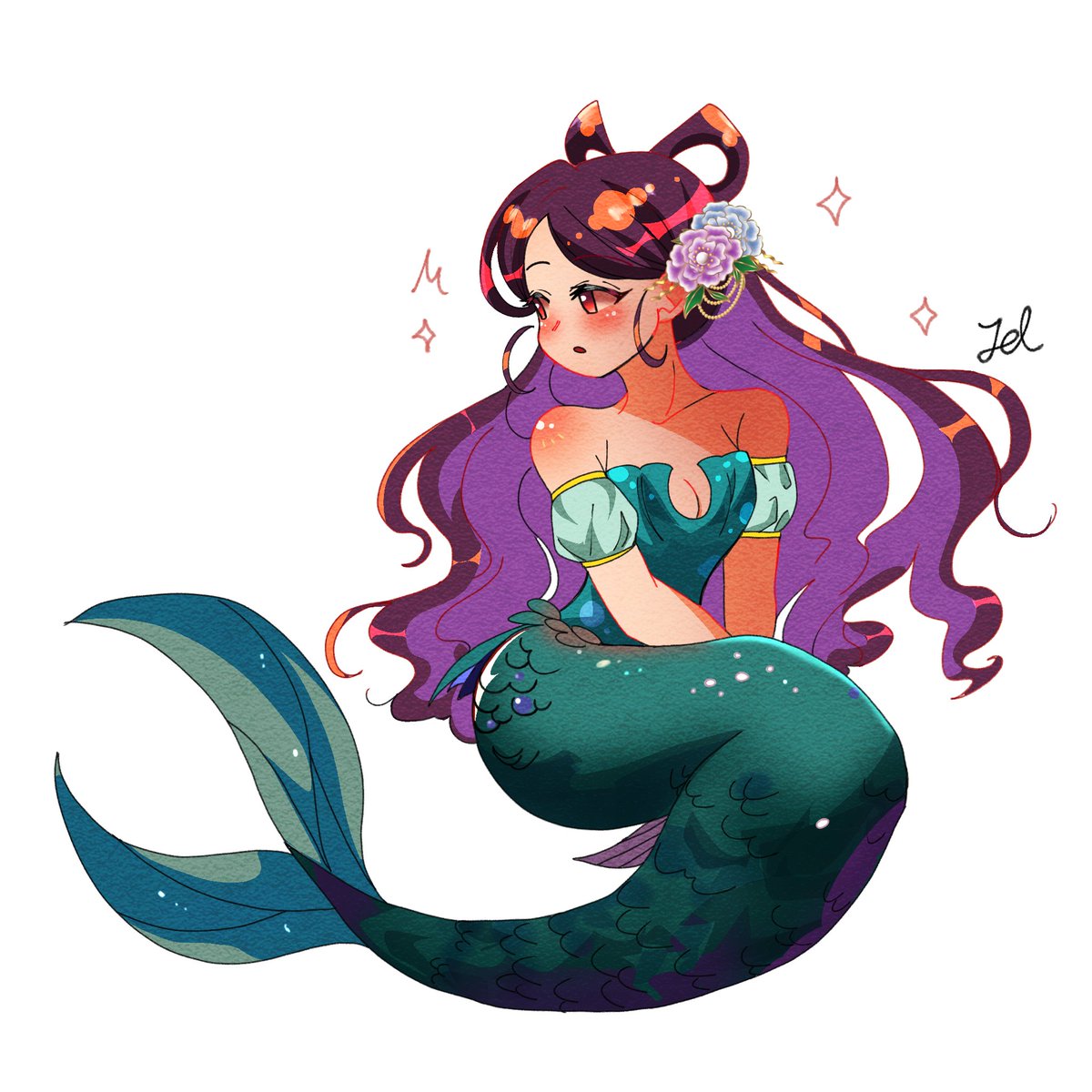 Zeldris101's tweet image. Mermaid Mui (?)

#アンデラ  #undeadunluck  #アンデッドアンラック