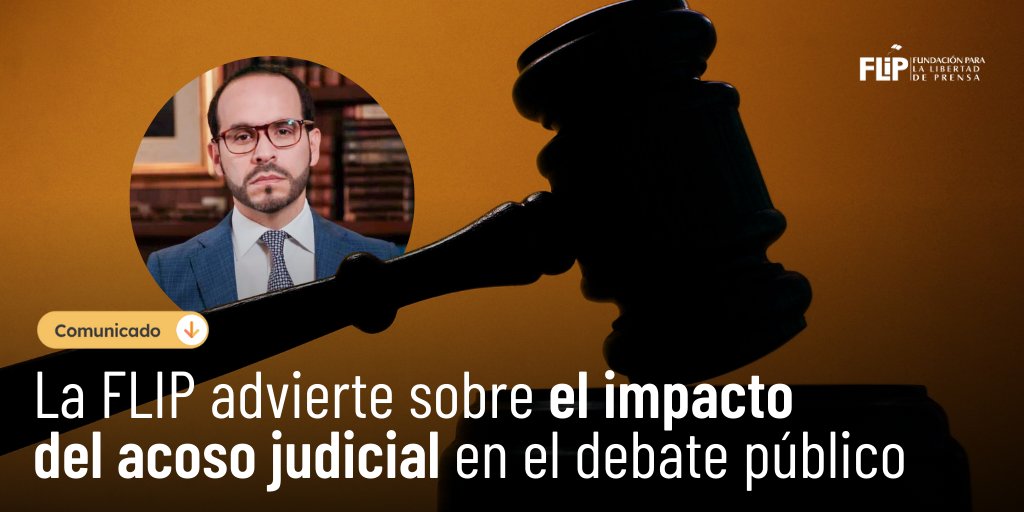FLIP_org's tweet image. #ComunicadoFLIP 🧵 Nos preocupan las acciones judiciales anunciadas por la campaña de @ABDELAESPRIELLA en contra de @AnaBejaranoRG, a raíz de la columna “Alex y Abelardo”, publicada en @estoescambio y @losdanieles. La publicación aborda la trayectoria y el discurso político de De…