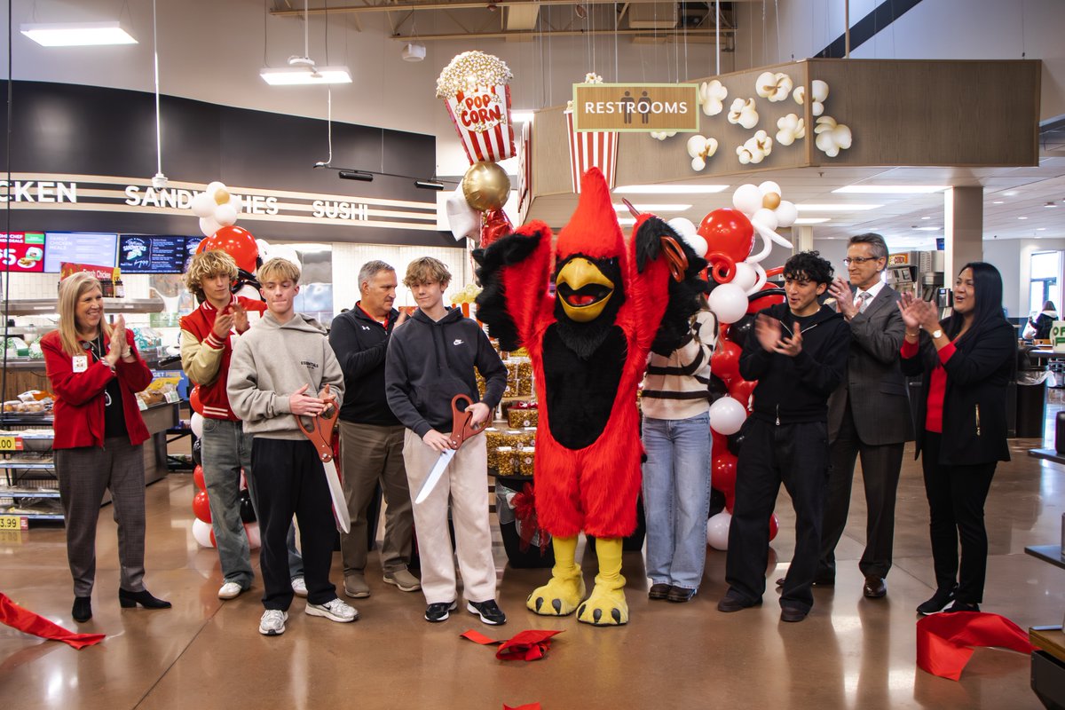 perrytwpschools's tweet photo. Cardinal Crunch Popcorn 🍿✨

Cardinal Crunch popcorn, a caramel and churro-flavored blend created by Southport High School business students, is officially on the shelves at Kroger for YOU to buy!

More than 200 students were involved in every step of the process, from taste-testing and voting on the final flavor to creating the product name, branding, and marketing strategy.

This hands-on project is a perfect example of learning coming to life and students seeing their ideas go from concept to creation. Go Cardinals! ❤️🖤

📍 Available at Kroger - 8745 S Emerson Ave Indianapolis,IN