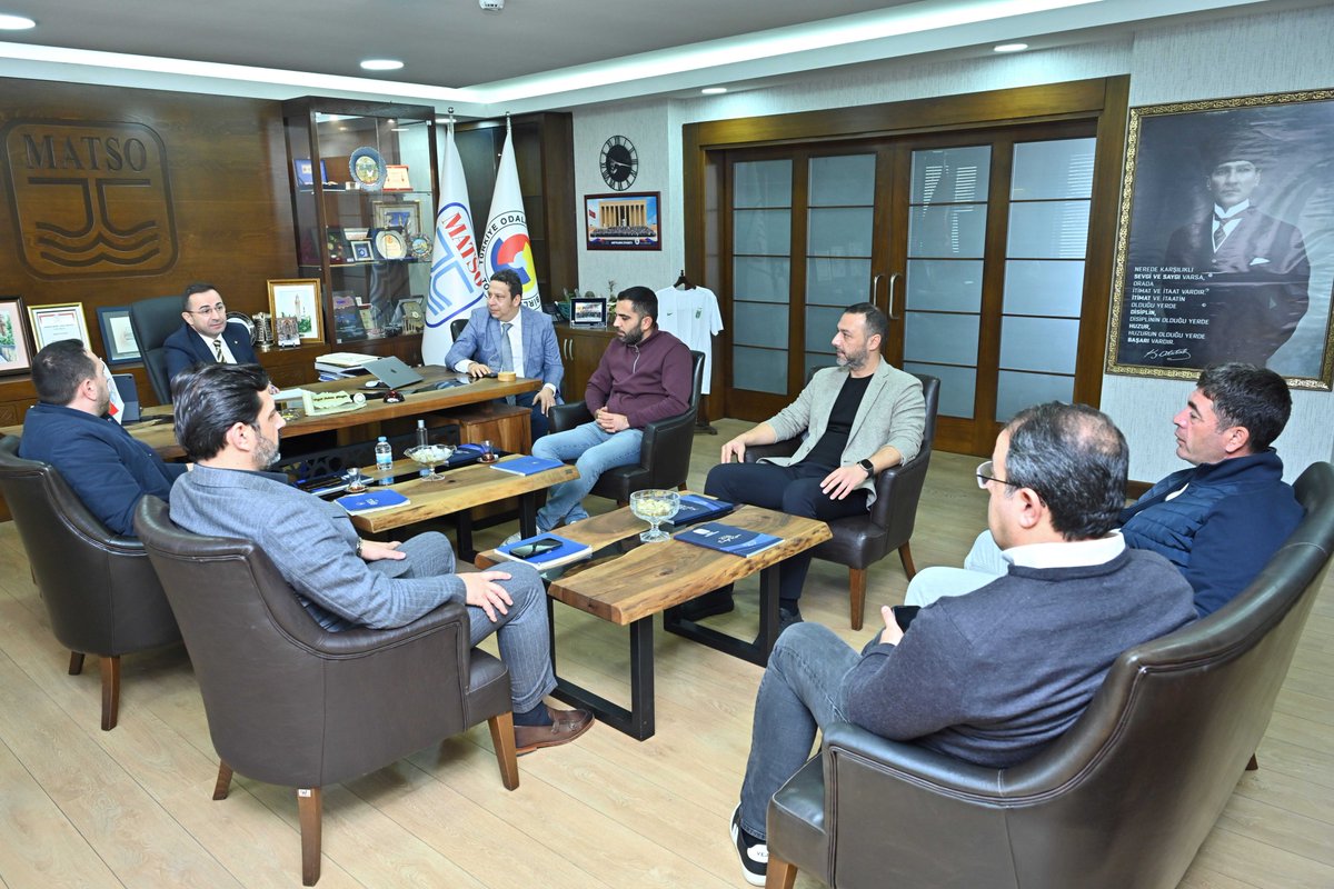 Akdeniz Elektrik Dağıtım A.Ş. Manavgat Bölge Müdürümüz Sn. Muhammed Yahya SANCAR ve KOSGEB Antalya İl Müdürümüz Sn. Dr. İbrahim Uğur ERKIŞ, MATSO Başkanı Sn. Seydi Tahsin GÜNGÖR'ü ziyaret etti.

Gerçekleştirilen ziyarette, Akdeniz Elektrik Dağıtım A.Ş. tarafından Manavgat’ta