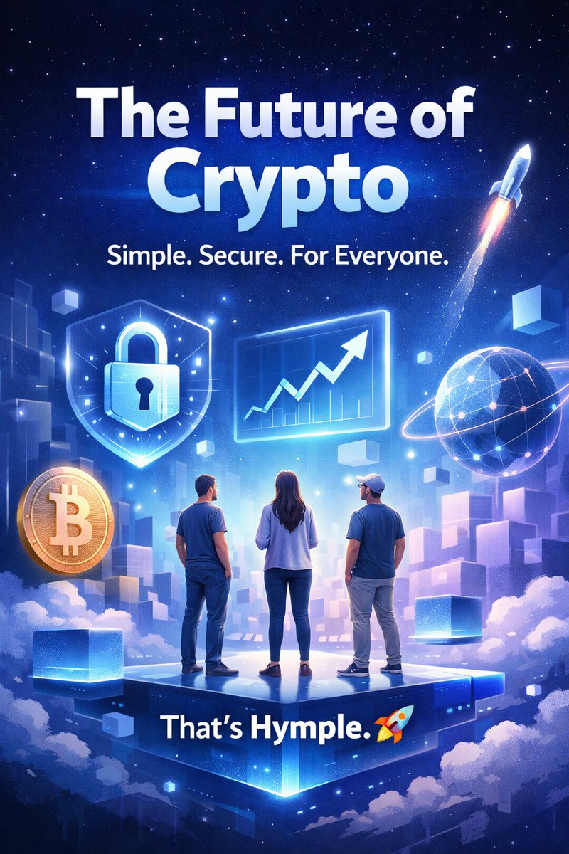 The future of crypto isn’t just decentralized — it’s simple, secure and built for everyone.

That’s Hymple. 🚀

#Hymple #Web3 #Crypto #DeFi #CryptoExchange #CryptoFuture