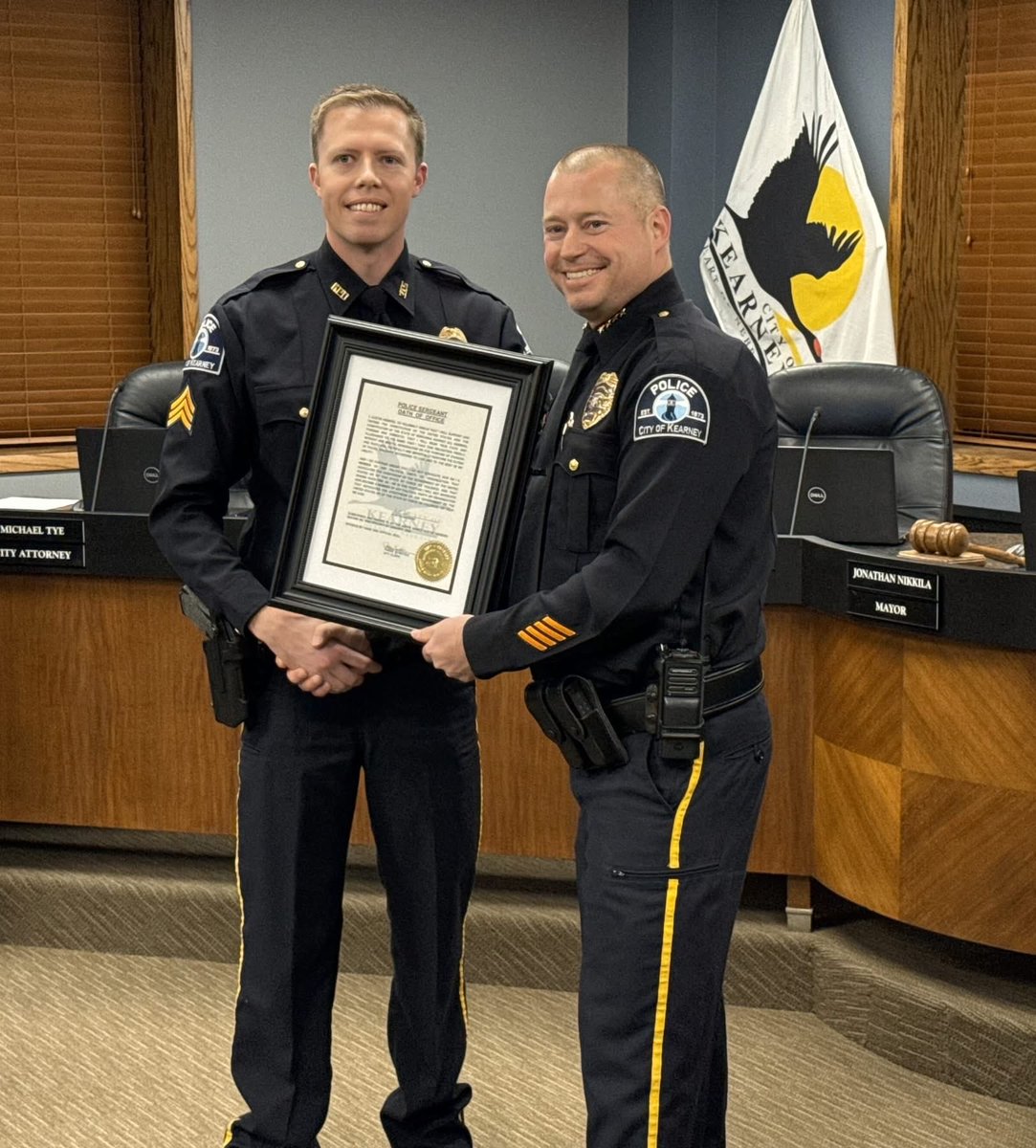 Kearney Police Dept tweet media
