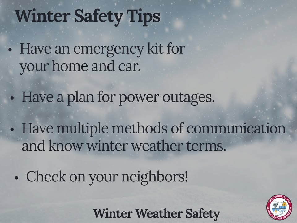 Be aware and be prepared for winter weather. Have a plan and several methods of reliable communication. Learn more at: bit.ly/4evGFQy #WinterSafety