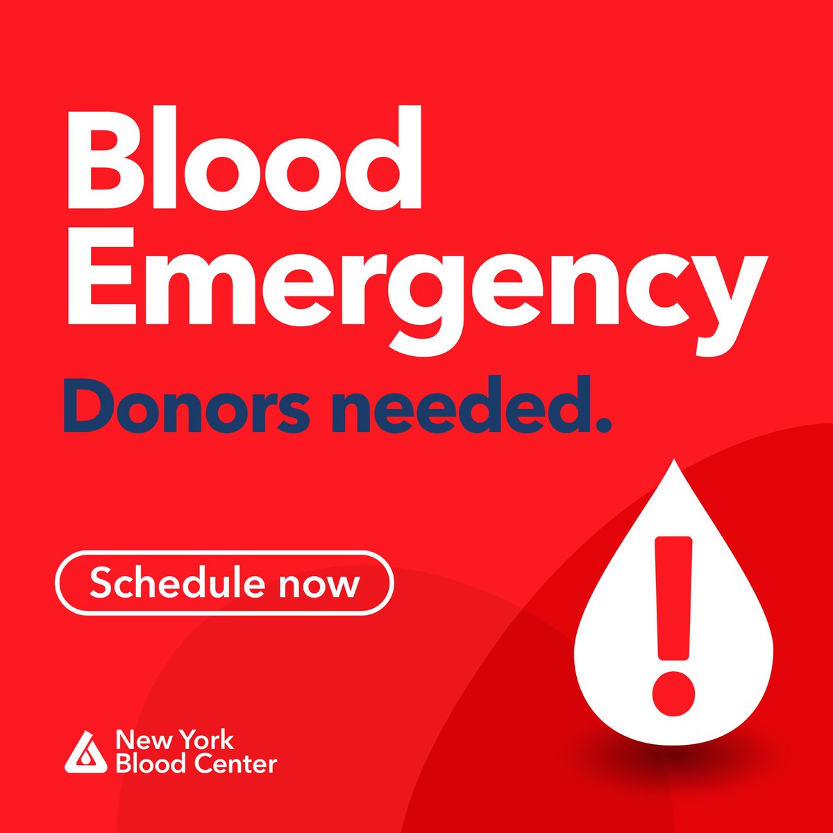 DJPROSTYLE's tweet image. New York Blood Center Declares Blood Emergency￼! Even a small increase in donors can make a huge difference. Be the lifeline. Donate blood today.