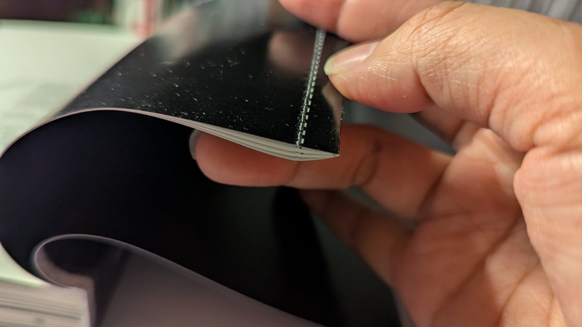 renevelio's tweet image. The Indonesian edition comes with a secret section at the very end that you can tear open to find a hidden document inside. And yes, this book is seriously scary.