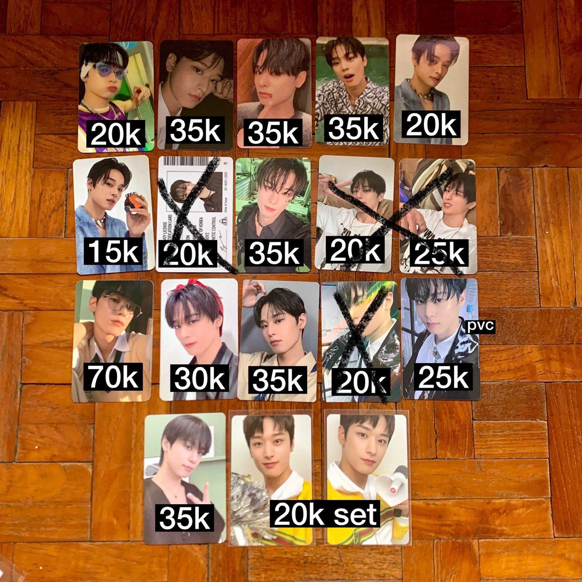 adwoorable_id2's tweet photo. ˚₊‧꒰ა wts / want to sell ໒꒱ ‧₊

juyeon pc photocard tbz the boyz

1 - https://t.co/nSpwzOPZ7N
2 - https://t.co/B6wKgdD2zX

[ #adwooreadystock ] https://t.co/6HWvpMjNSt