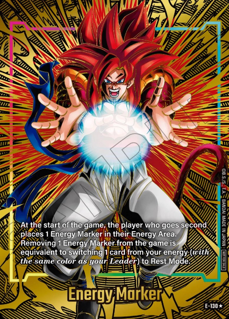 E-130☆ ゴジータ：GT #エナジーマーカー